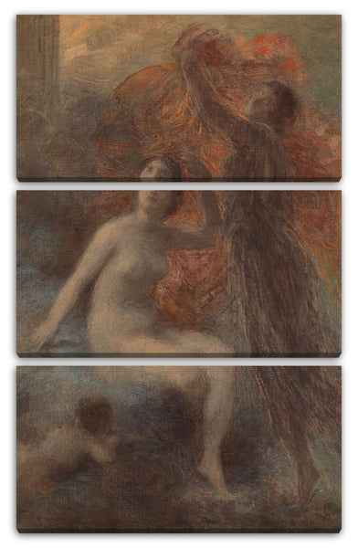 Leinwandbild Henri Fantin-Latour - Der Palast von Aurora