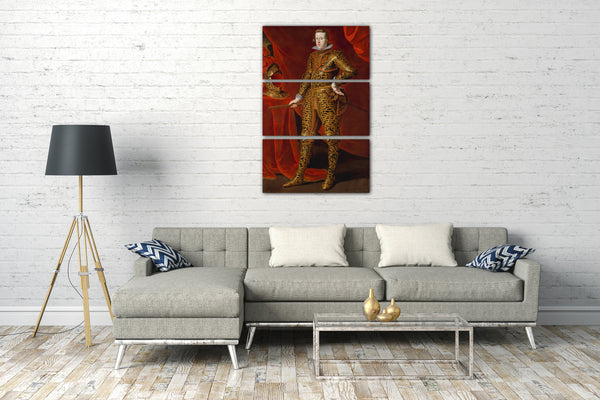Top-Angebot Kunstdruck Gaspar de Crayer - Philipp IV. (1605-1665) in Parade-Rüstung Leinwand auf Keilrahmen gespannt