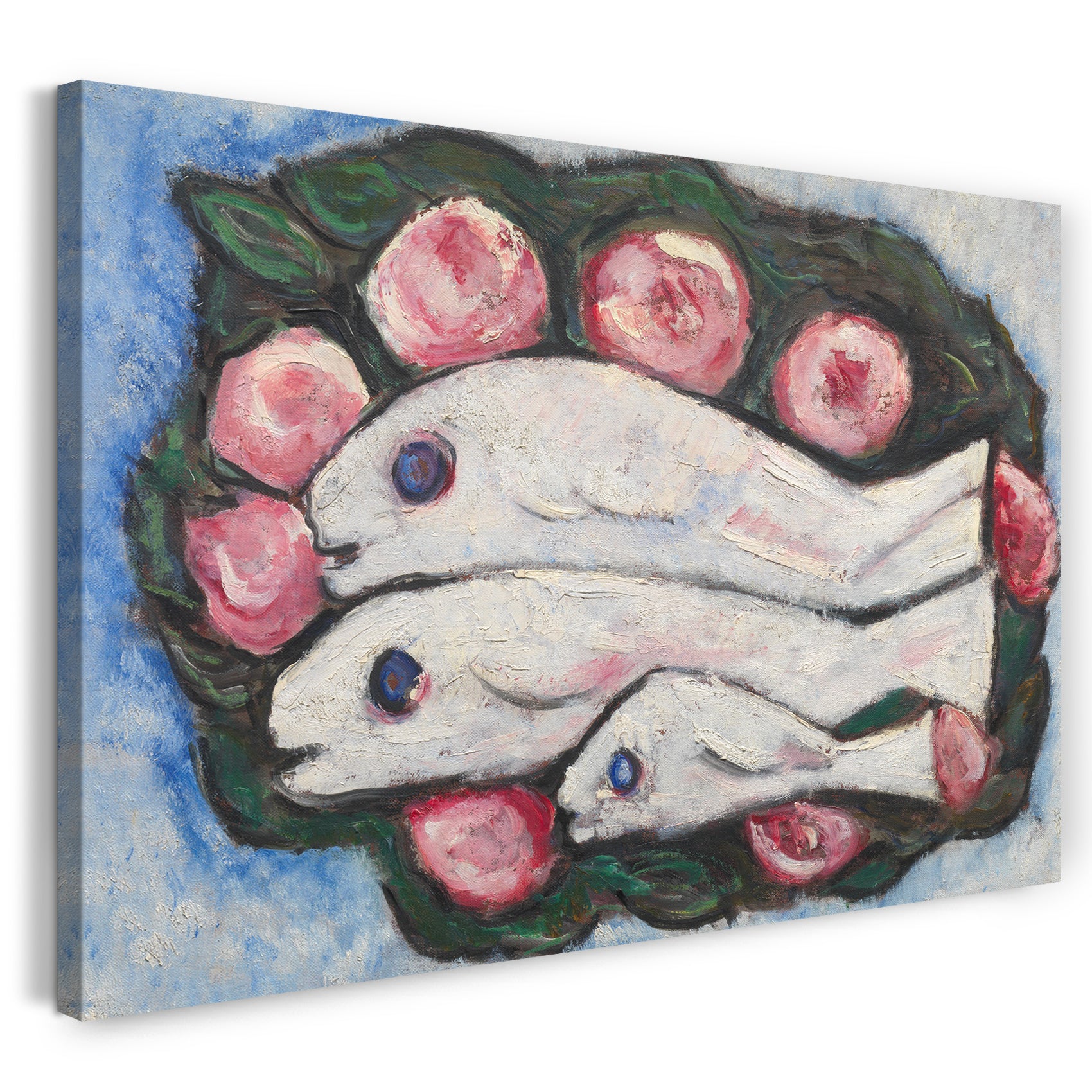 Top-Angebot Kunstdruck Marsden Hartley - Bankett in der Stille Leinwand auf Keilrahmen gespannt