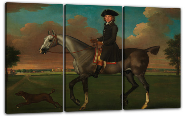 Leinwandbild James Seymour - Portrait eines Reiters