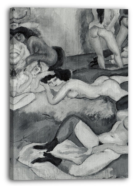 Leinwandbild Jules Pascin - Die törichten Jungfrauen