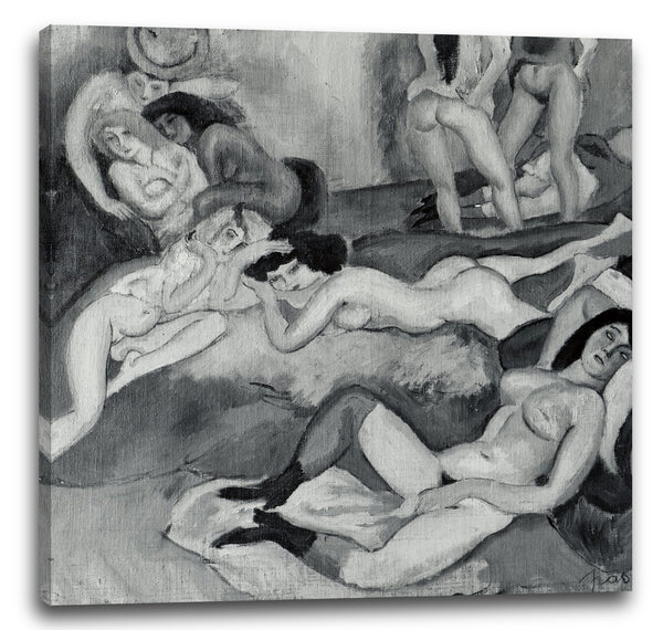 Leinwandbild Jules Pascin - Die törichten Jungfrauen
