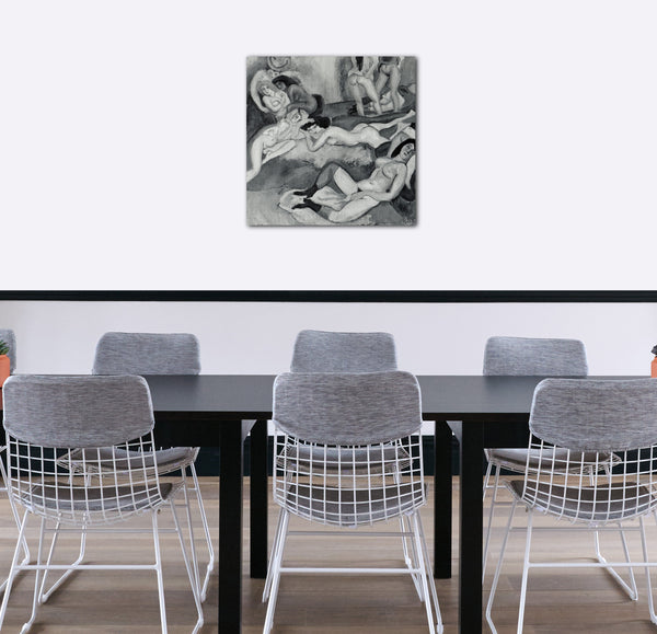 Leinwandbild Jules Pascin - Die törichten Jungfrauen