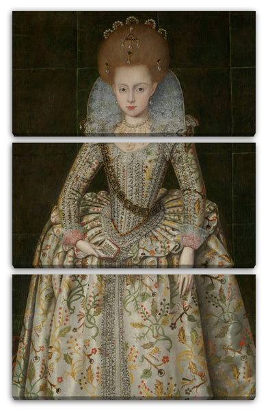 Leinwandbild Robert Peake der Ältere - Prinzessin Elisabeth (1596-1662), spätere Königin von Böhmen