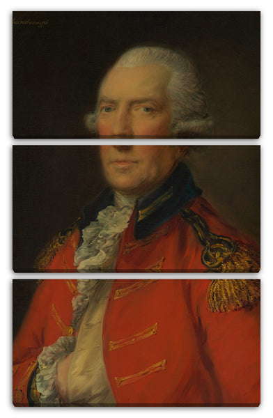 Leinwandbild Thomas Gainsborough - Oberstleutnant Paul Pechell (1724-1800)