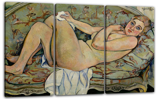 Leinwandbild Suzanne Valadon - Liegender Akt