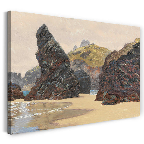 Top-Angebot Kunstdruck John Brett - Kynance Leinwand auf Keilrahmen gespannt