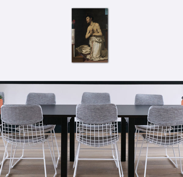 Top-Angebot Kunstdruck Filippo Tarchiani - St. Dominic in Buße Leinwand auf Keilrahmen gespannt