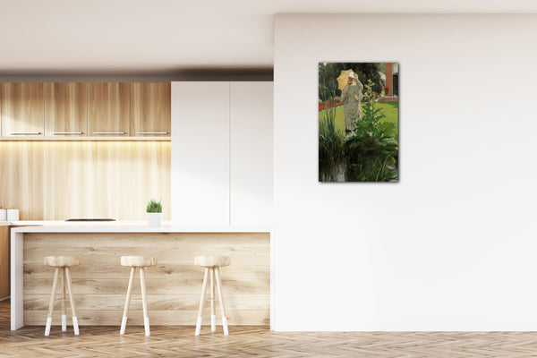 Top-Angebot Kunstdruck James Tissot - Frühlingsmorgen Leinwand auf Keilrahmen gespannt