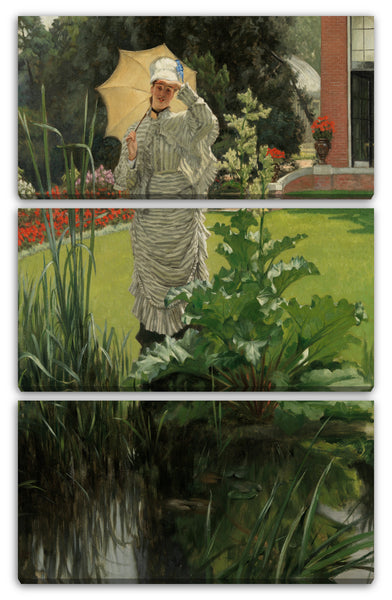 Leinwandbild James Tissot - Frühlingsmorgen