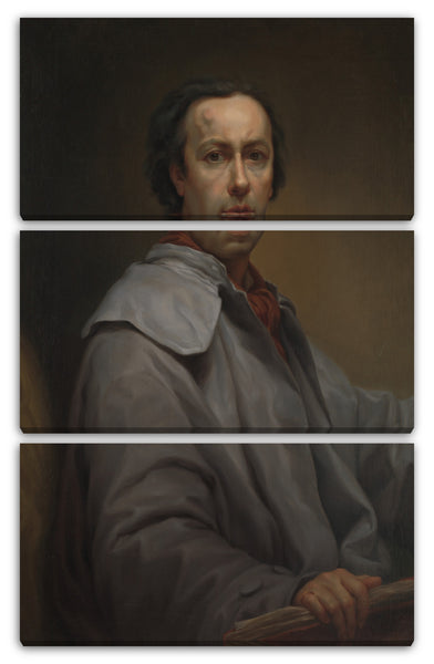 Leinwandbild Anton Raphael Mengs - Selbstporträt