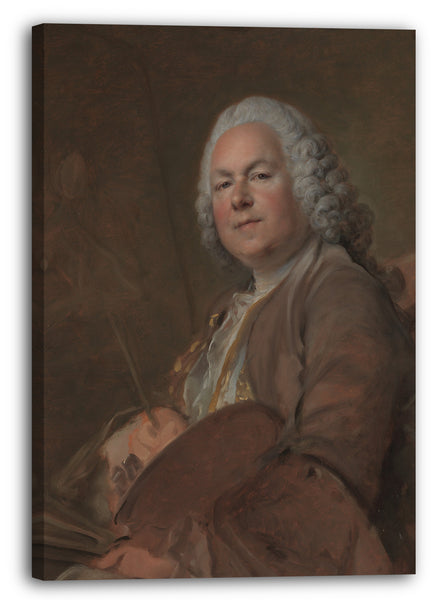 Top-Angebot Kunstdruck Louis Tocqué - Jean Marc Nattier (1685-1766) Leinwand auf Keilrahmen gespannt