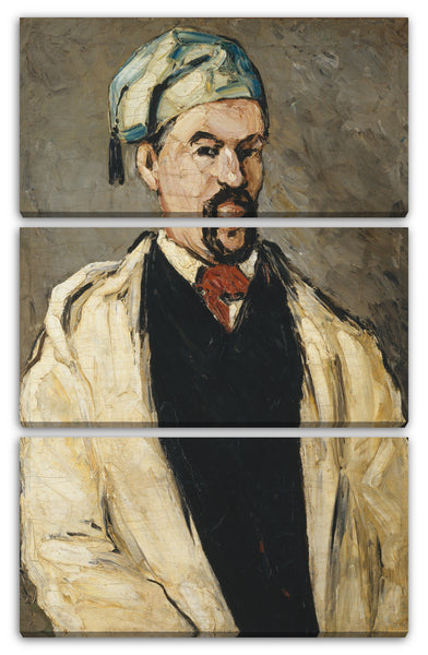 Leinwandbild Paul Cézanne - Antoine Dominique Sauveur Aubert (* 1817), der Onkel des Künstlers