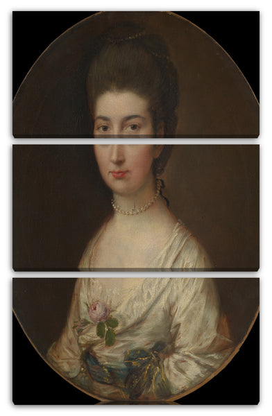 Leinwandbild Thomas Gainsborough - Frau Ralph Izard (Alice De Lancey, 1746 / 47-1832)