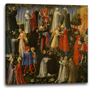 Leinwandbild Giovanni di Paolo - Paradies