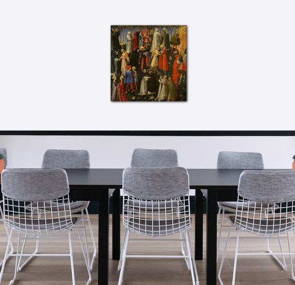 Leinwandbild Giovanni di Paolo - Paradies