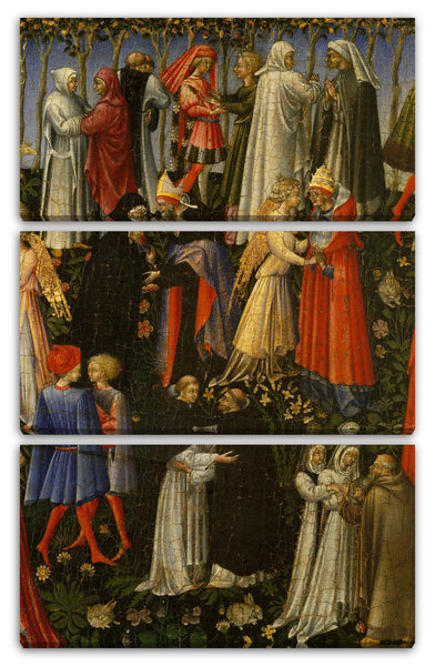 Leinwandbild Giovanni di Paolo - Paradies