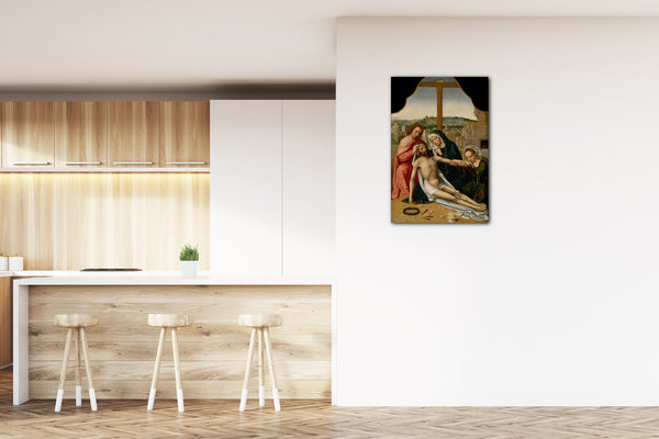 Top-Angebot Kunstdruck Ambrosius Benson - Die Beweinung Leinwand auf Keilrahmen gespannt