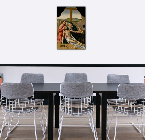Top-Angebot Kunstdruck Ambrosius Benson - Die Beweinung Leinwand auf Keilrahmen gespannt