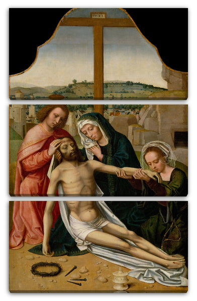 Leinwandbild Ambrosius Benson - Die Beweinung