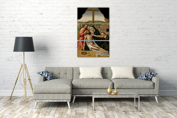 Top-Angebot Kunstdruck Ambrosius Benson - Die Beweinung Leinwand auf Keilrahmen gespannt