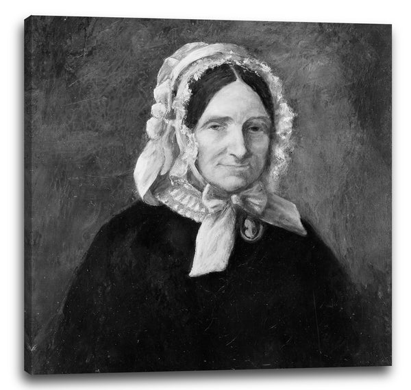 Leinwandbild Stil von Gustave Courbet - Porträt einer Frau, genannt Héloïse Abélard