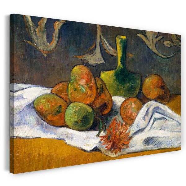 Top-Angebot Kunstdruck Stil von Paul Gauguin - Stillleben Leinwand auf Keilrahmen gespannt