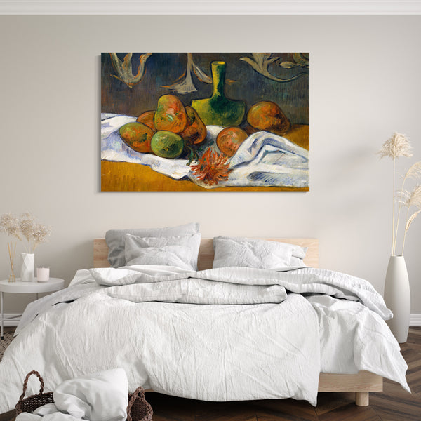 Top-Angebot Kunstdruck Stil von Paul Gauguin - Stillleben Leinwand auf Keilrahmen gespannt