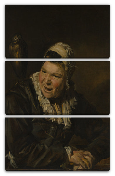Leinwandbild Stil von Frans Hals - Malle Babbe