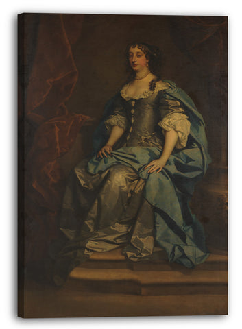Top-Angebot Kunstdruck Workshop von Sir Peter Lely - Barbara Villiers (1640-1709), Herzogin von Cleveland Leinwand auf Keilrahmen gespannt