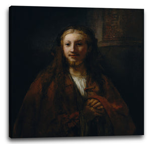 Leinwandbild Anhänger von Rembrandt - Christus mit einem Stab