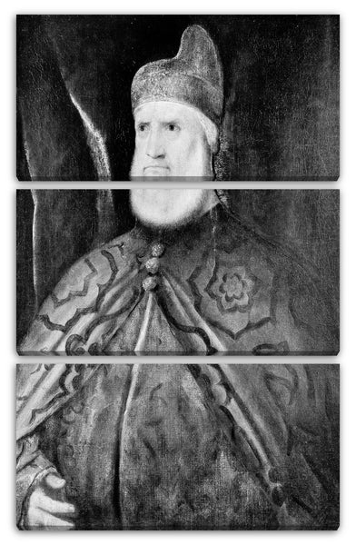 Leinwandbild Werkstatt von Tizian - Dogen Andrea Gritti (1455-1538)