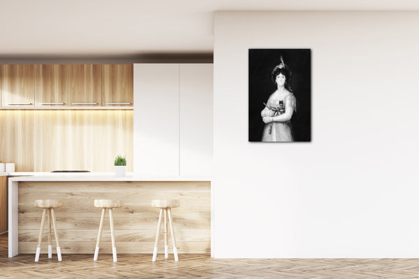 Top-Angebot Kunstdruck Kopie nach Goya - Maria Luisa von Parma (1751-1819), Königin von Spanien Leinwand auf Keilrahmen gespannt