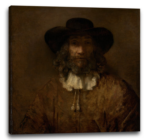 Leinwandbild Stil von Rembrandt - Mann mit einem Bart