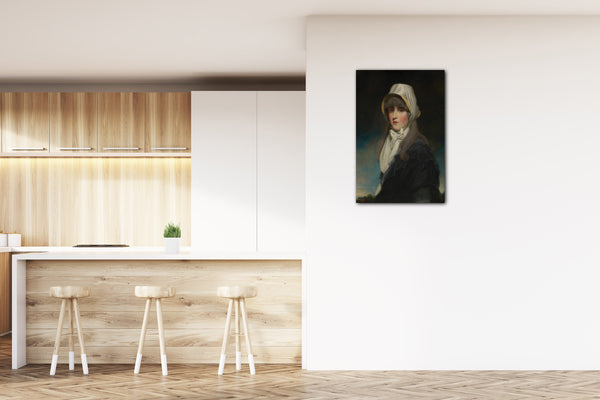 Top-Angebot Kunstdruck John Westbrooke Chandler zugeschrieben - Frau George Horsley (Charlotte Mary Talbot, starb 1828) Leinwand auf Keilrahmen gespannt
