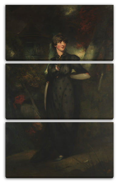 Leinwandbild George Chinnery zugeschrieben - Mrs. Whaley (gestorben 1798, Isle of Man)