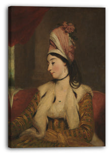 Top-Angebot Kunstdruck Werkstatt von Sir Joshua Reynolds - Frau George Baldwin (Jane Maltass, 1763-1839) Leinwand auf Keilrahmen gespannt