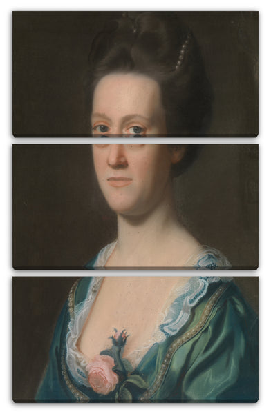 Leinwandbild John Singleton Copley - Elizabeth Green (Frau Ebenezer Lager II)