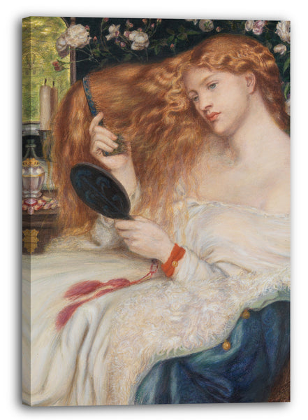 Leinwandbild Dante Gabriel Rossetti - Lady Lilith