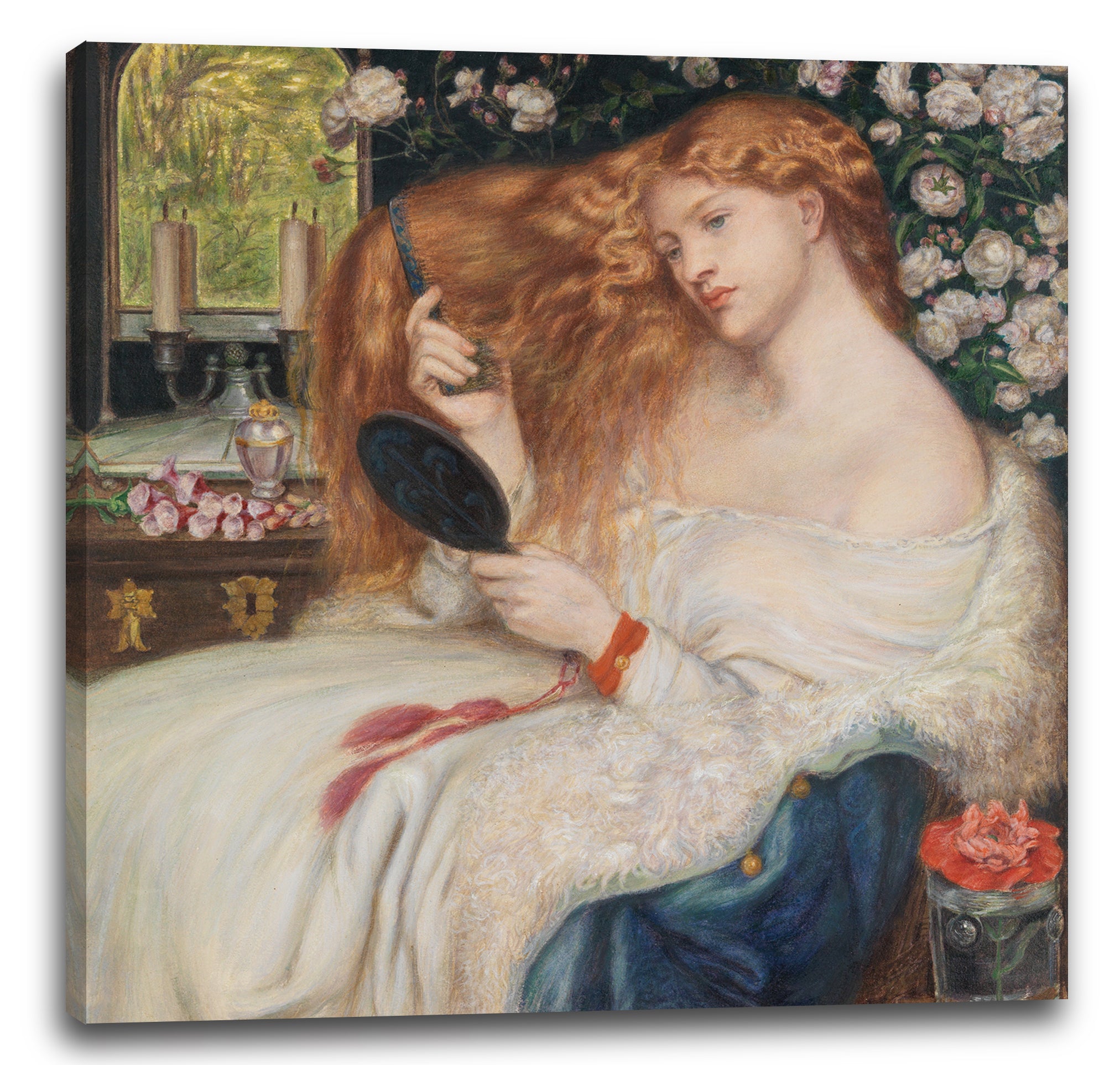 Leinwandbild Dante Gabriel Rossetti - Lady Lilith