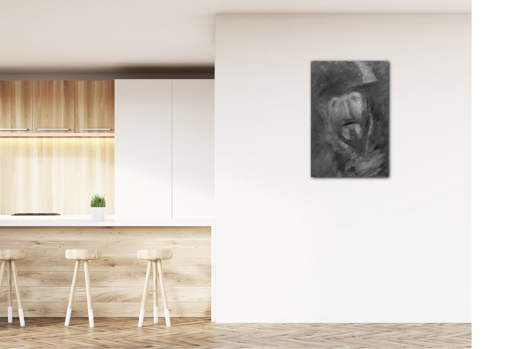 Top-Angebot Kunstdruck Ehemals James McNeill Whistler zugeschrieben - Henry Irving als Philipp II. Von Spanien Leinwand auf Keilrahmen gespannt