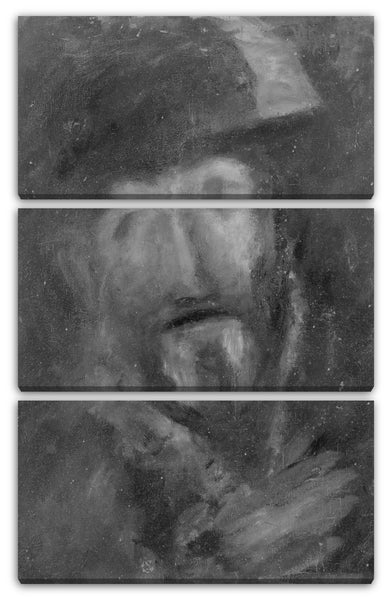 Leinwandbild Ehemals James McNeill Whistler zugeschrieben - Henry Irving als Philipp II. Von Spanien