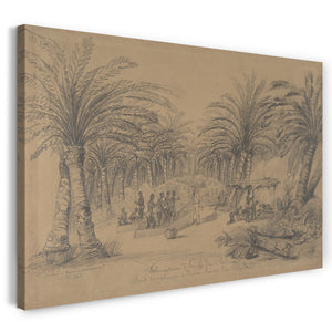 Top-Angebot Kunstdruck Anonym, Französisch, 19. Jahrhundert - Die Produktion von Palmöl Leinwand auf Keilrahmen gespannt