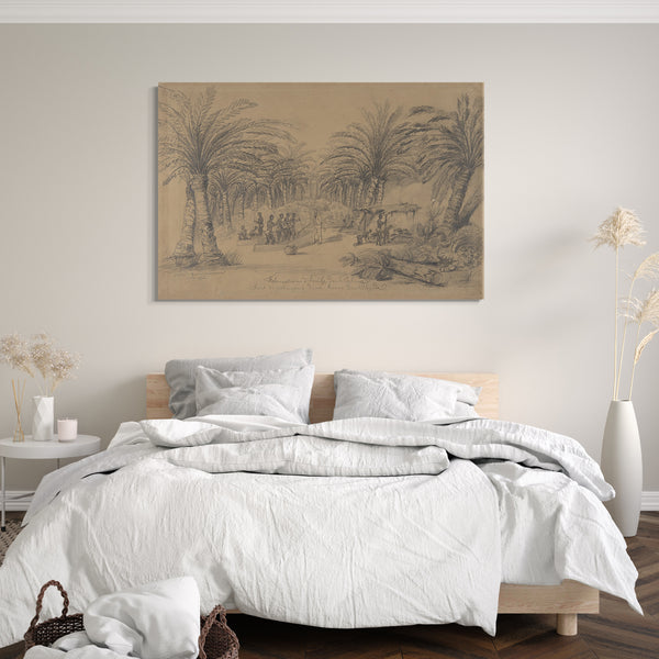 Top-Angebot Kunstdruck Anonym, Französisch, 19. Jahrhundert - Die Produktion von Palmöl Leinwand auf Keilrahmen gespannt