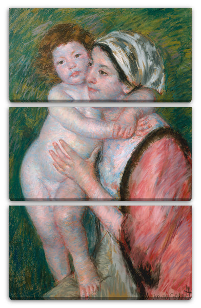 Leinwandbild Mary Cassatt - Mutter und Kind