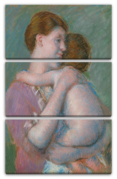Leinwandbild Mary Cassatt - Mutter und Kind