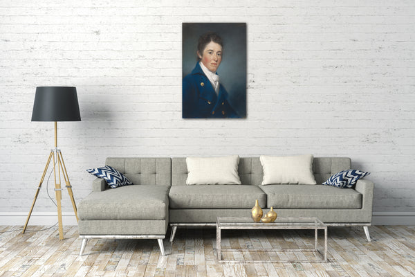 Top-Angebot Kunstdruck John Russell - Robert Shurlock (1772-1847) Leinwand auf Keilrahmen gespannt