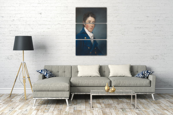 Top-Angebot Kunstdruck John Russell - Robert Shurlock (1772-1847) Leinwand auf Keilrahmen gespannt