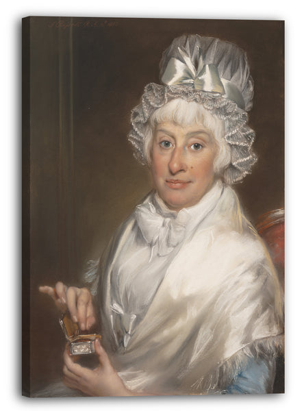 Top-Angebot Kunstdruck John Russell - Frau Robert Shurlock Sr. (Ann Manwaring) Leinwand auf Keilrahmen gespannt