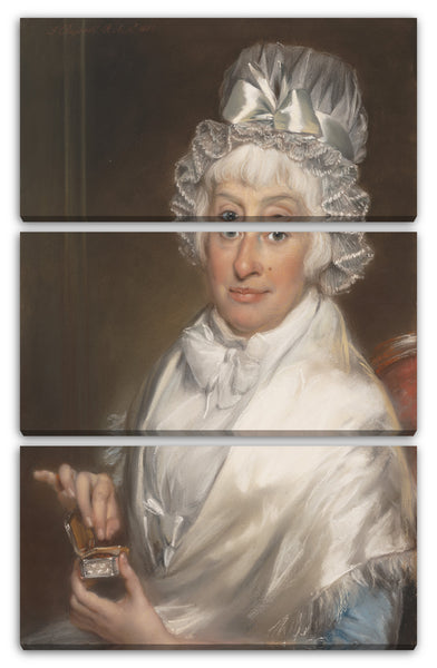Leinwandbild John Russell - Frau Robert Shurlock Sr. (Ann Manwaring)